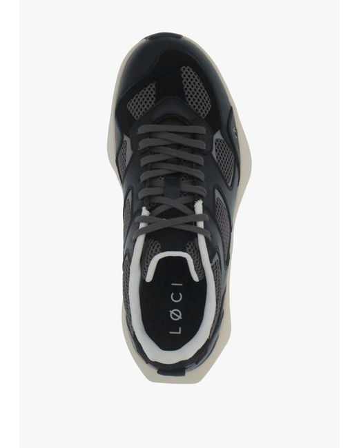 Loci White Vølt Dark Trainers