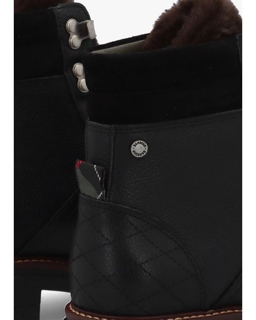 Barbour Black Bamburgh Hiker Boots