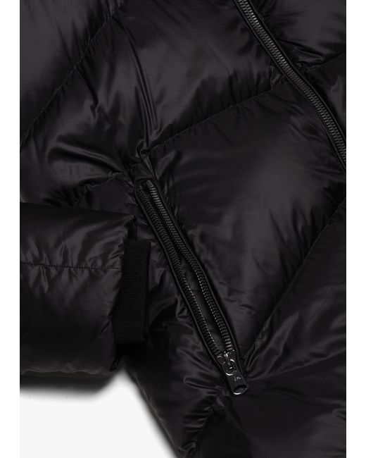 Beaumont Organic Noel Black Longline Puffa Coat