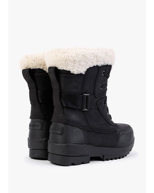 Sorel Torino Ii Black Sea Salt Leather Parc Boots
