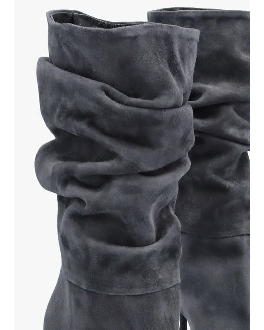Daniel Gray Fointer Ruched Mid Calf Boots