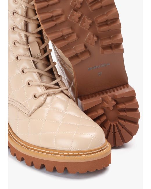 See By Chloé Natural Jodie Boots
