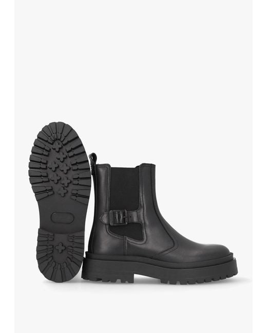 Barbour Black Milla Chunky Chelsea Boots