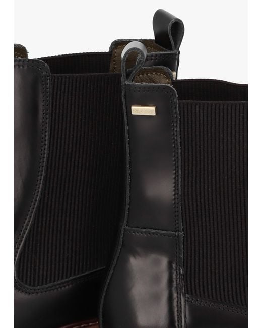 Barbour Black Harmby Chelsea Boots