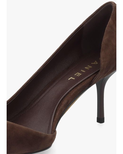 Daniel Brown Emma D'Orsay Mid Heel Court Shoes