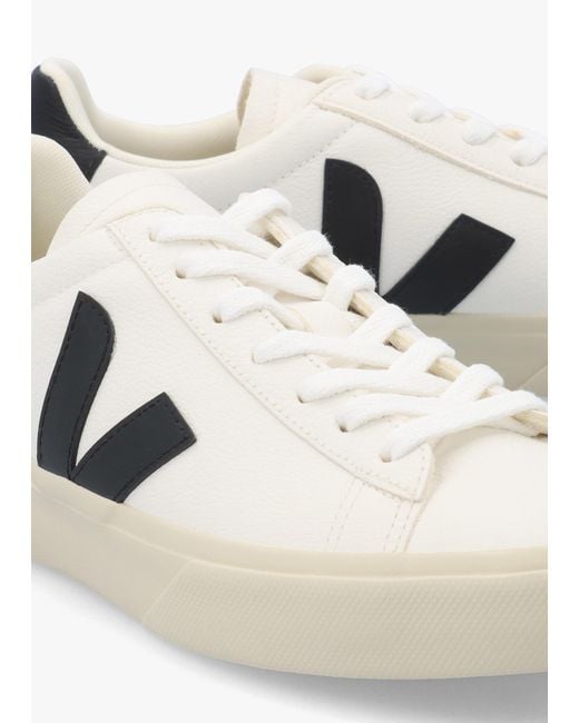 Veja White Campo Chromefree Leather Extra Trainers