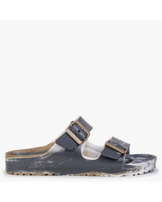 Birkenstock Multicolor Arizona Eva Glamour Gold Multi Two Bar Mules