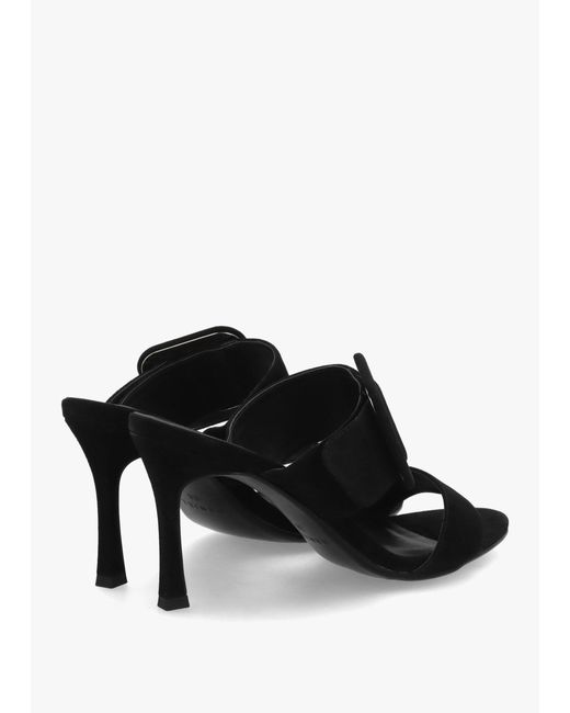 Daniel Black Eilish Buckle Heeled Mules