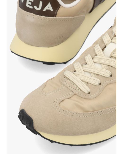 Veja Natural Rio Branco Ii Lite Nolyn Almond Sahara Eagle Trainers