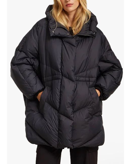 Beaumont Organic Black Lorelei Statement Puffa Coat