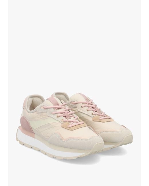 Moda In Pelle White Dorea & Lace Up Trainers