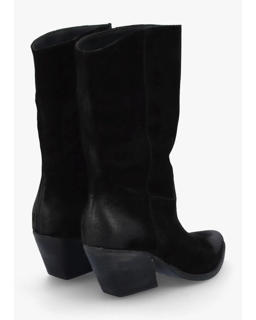 Daniel Blue Genesis Black Leather Western Calf Boots