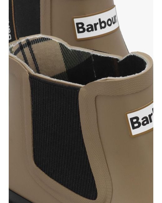 Barbour Brown Halton Military & Ankle Wellington Boots