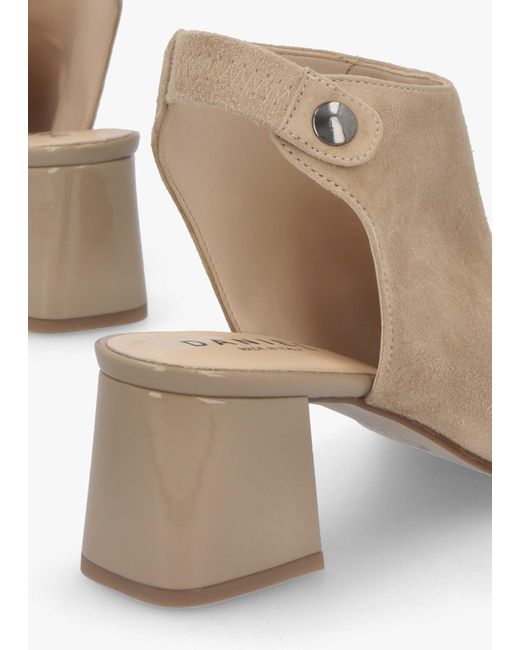 Daniel White Larai Block Heel Peep Toe Sandals