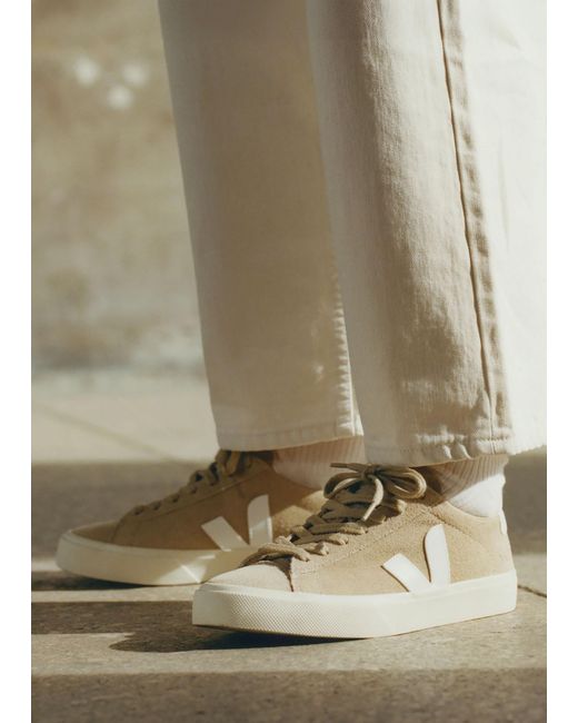 Veja Multicolor Campo Suede Dune Trainers