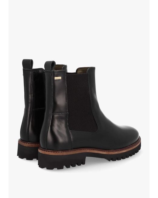 Barbour Black Harmby Chelsea Boots