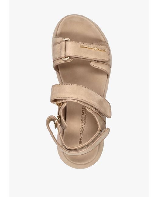 Kennel & Schmenger Natural Skill Nubuck Chunky Sandals