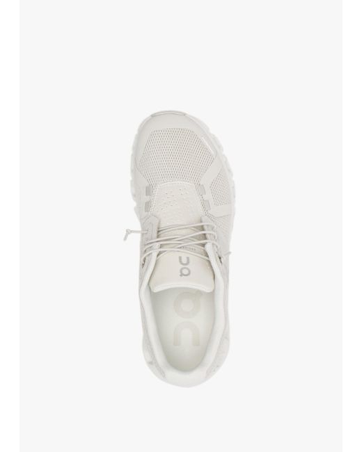 cloud 5 sneakers pearl white