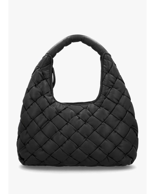 Daniel Black Veave Woven Shoulder Bag