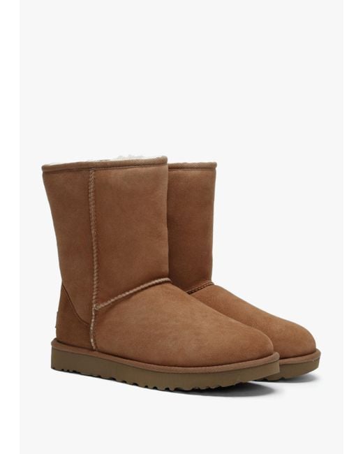 Ugg Brown Classic Short Ii Chestnut Twinface Boot