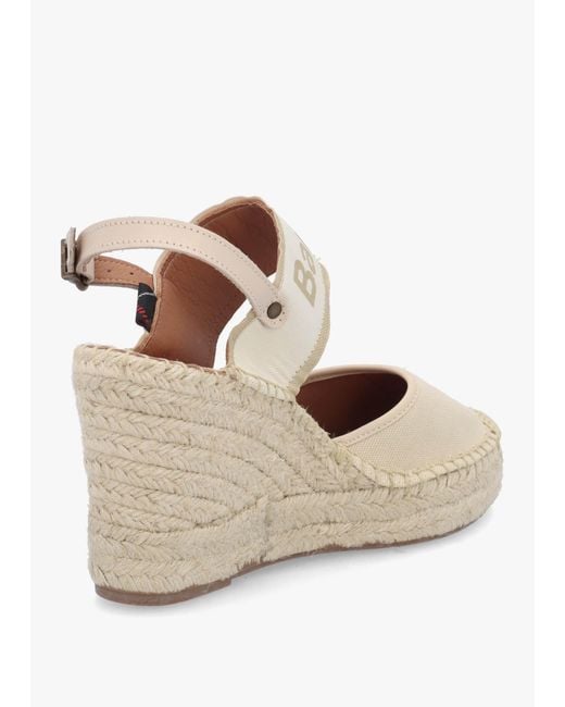 Barbour Natural Lyndhurst Wedge Espadrilles