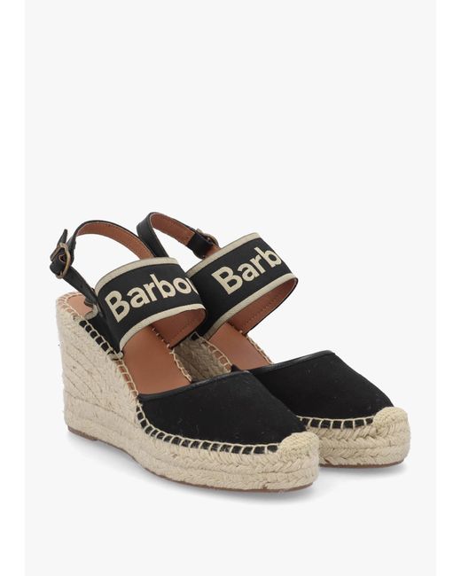 Barbour Multicolor Lyndhurst Wedge Espadrilles