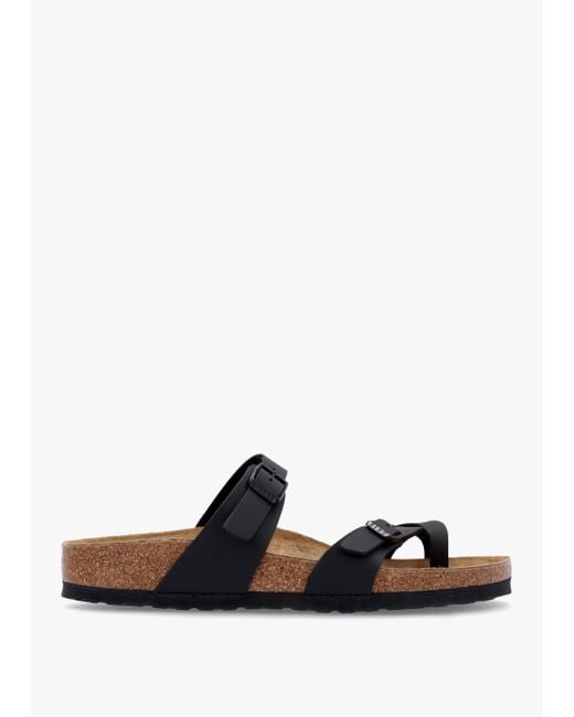 Birkenstock White Women's Mayari Birko-flor Sandals
