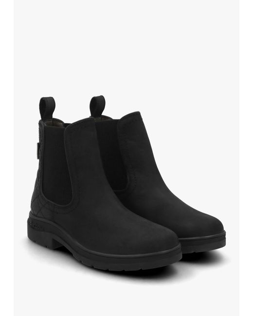 Barbour Black Amble Chelsea Boots