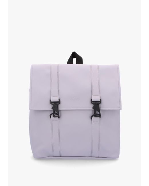 Rains Purple Mini Msn W3 Flint Backpack