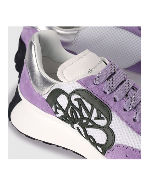 alexander mcqueen purple shoes