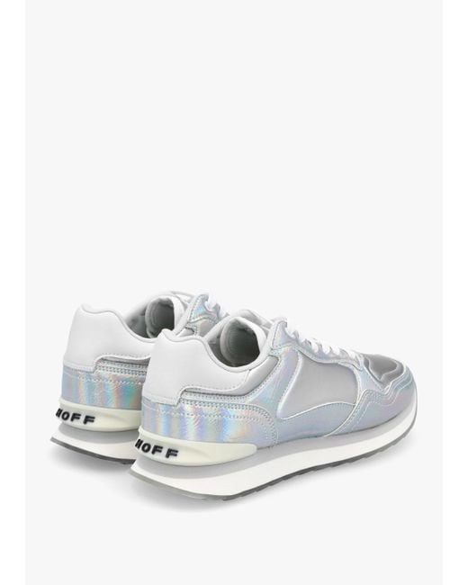 HOFF White City Silver Iridescent Trainers