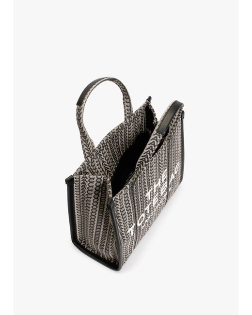 Marc Jacobs Metallic The Monogram Medium Tote Bag