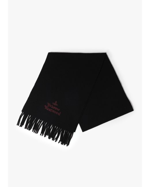 VIVIENNE WESTWOOD fine wool scarf