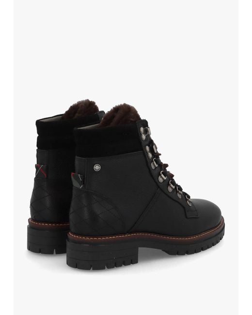 Barbour Black Bamburgh Hiker Boots