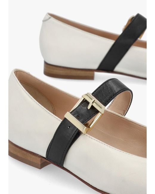 Daniel Nancy White Leather Pointed Toe Pumps