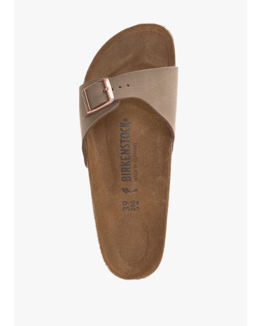 Birkenstock Brown Madrid Birko-flor Nubuck Mocca Mules
