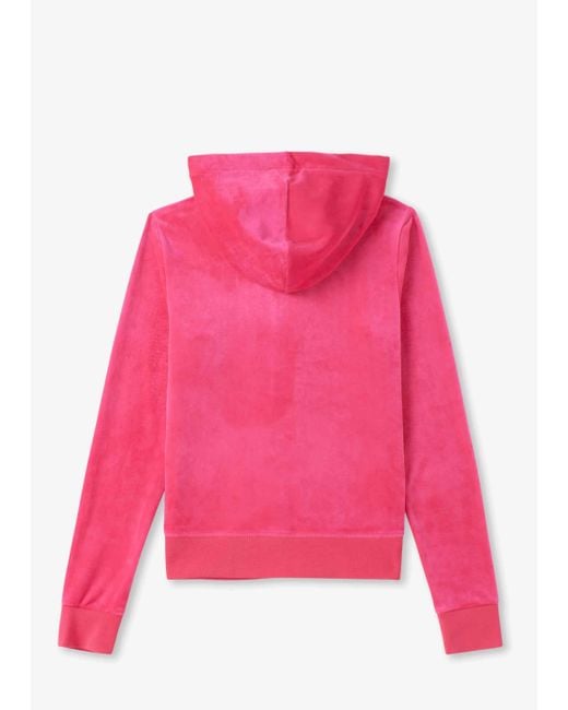 Juicy Couture Pink Robertson Classic Hoodie