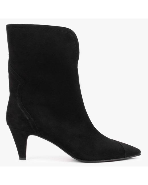 Kennel & Schmenger Porto Black Suede Ankle Boots Lyst UK