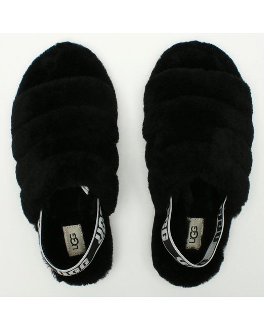 black ugg fluff yeah