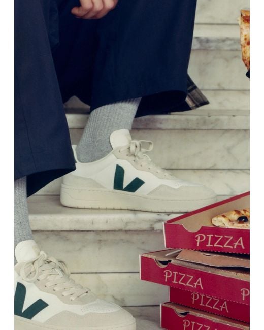 Veja White V-90 O.T Leather Extra Cyprus Trainers