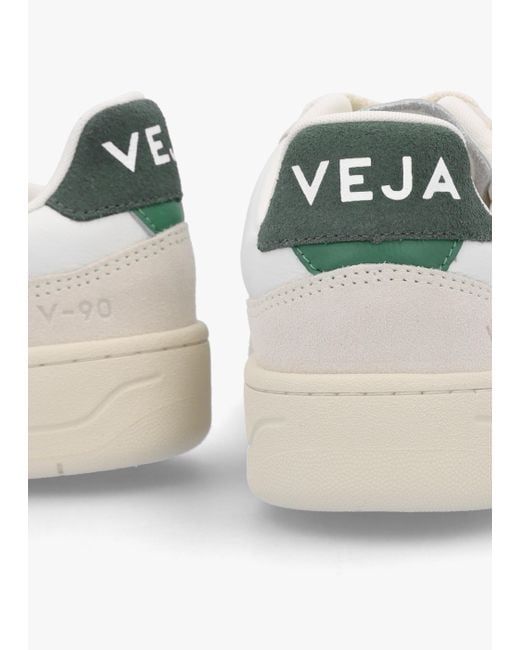 Veja White V-90 O.T Leather Extra Cyprus Trainers