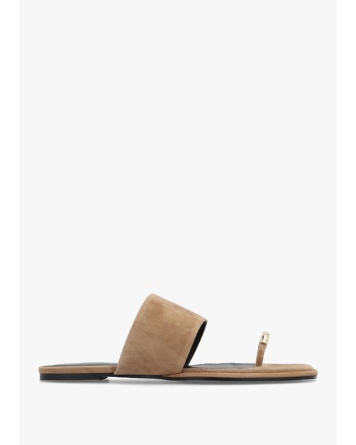 Daniel White Eloop Ring Toe Post Flat Sandals