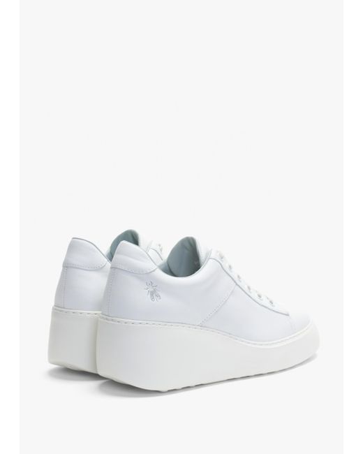 fly london white shoes