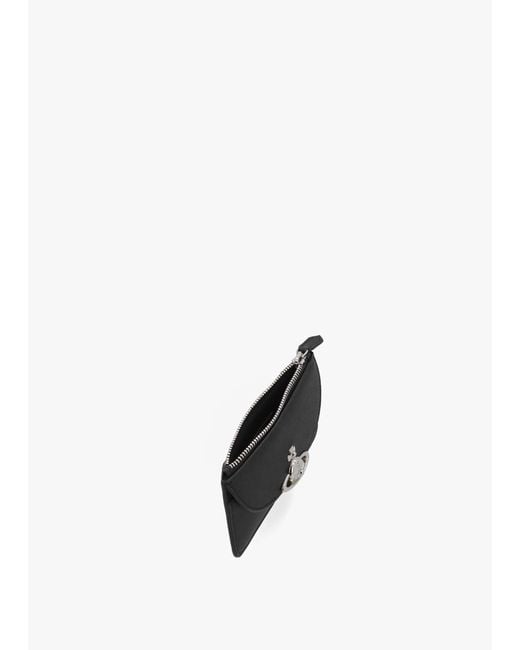 Vivienne Westwood White Half Moon Card Holder