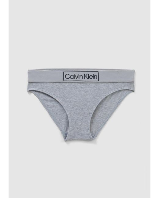 Calvin Klein Gray Ck Underwear Reimagined Heritage Bikini Briefs