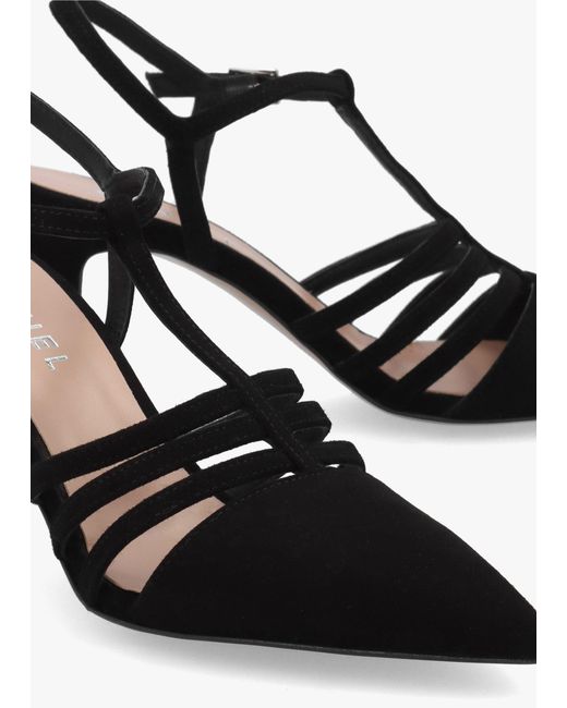 Daniel Black Sade T Bar Heeled Court Shoes