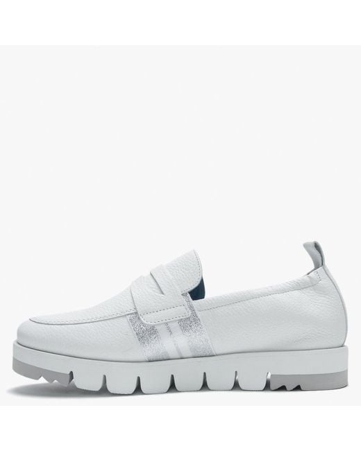 sporty loafers