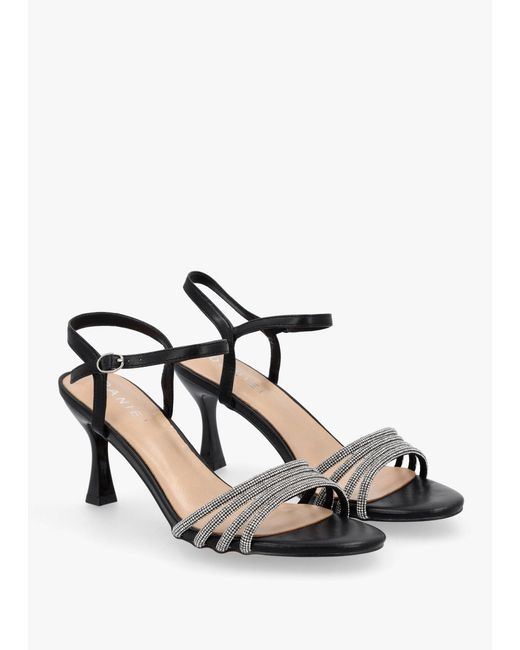 Daniel White Icris Strappy Mid Heel Sandals