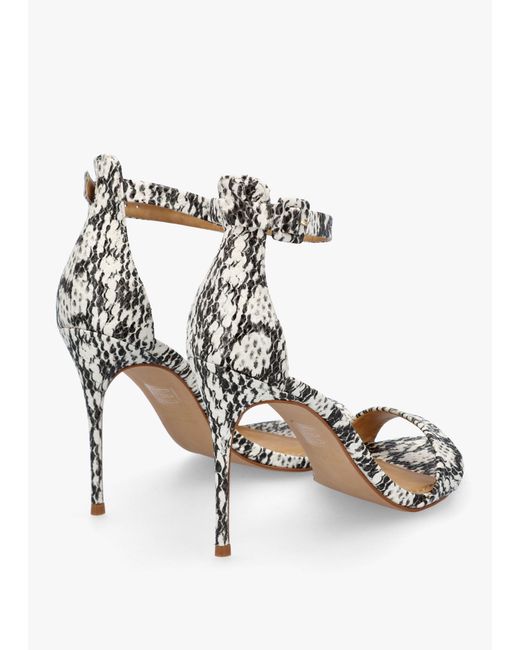 Daniel White Carely Leather Stiletto Heel Sandals