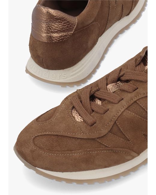 Wonders Brown A-4811 Sporty Trainers